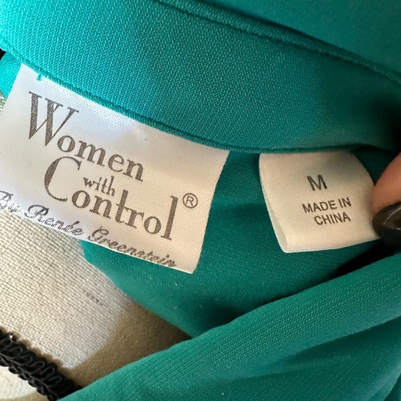 Women With Control by Renee Greenstein medium tunic blouse - Picture 3 of 7